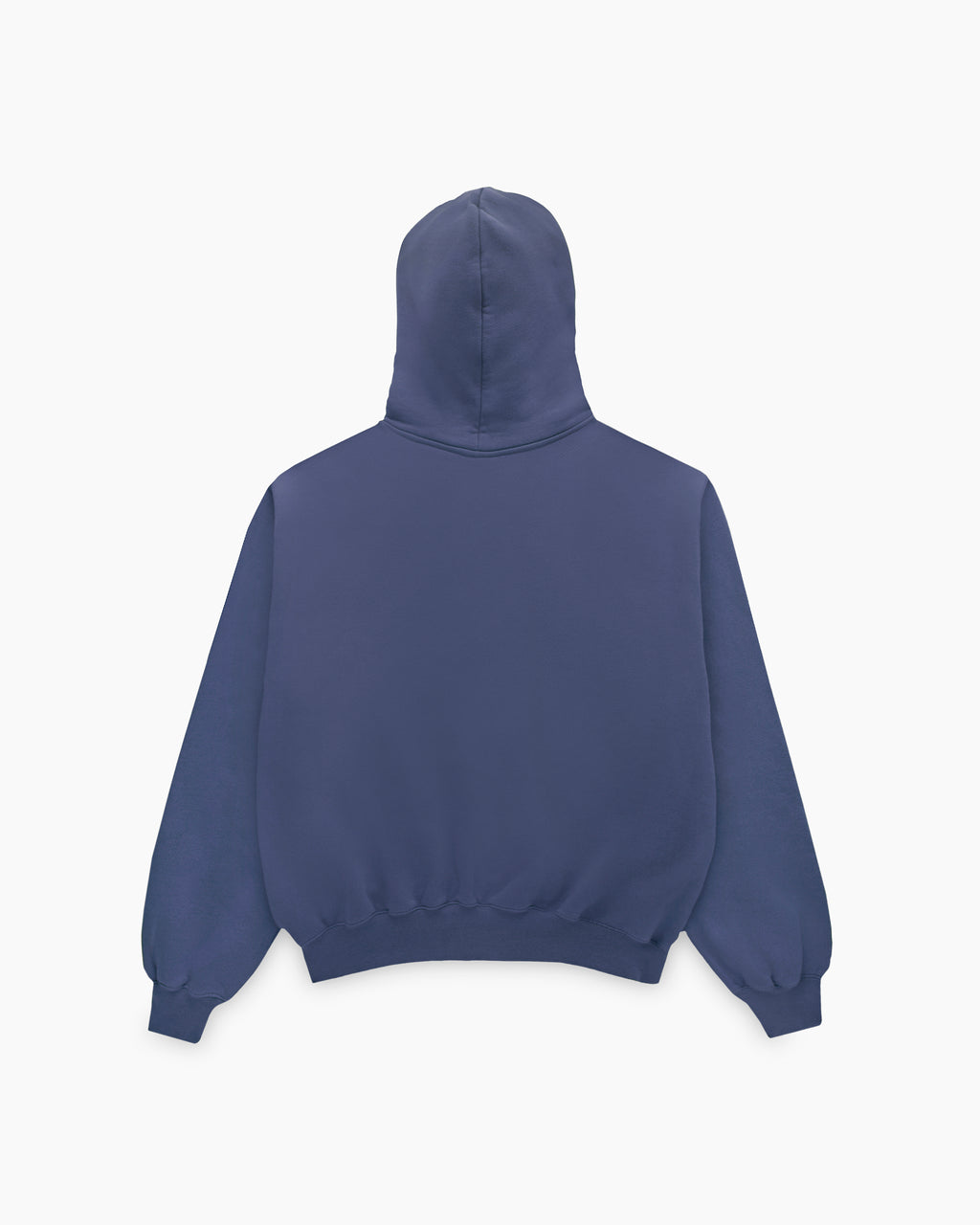 DUSTY UNIVERSITY BLUE ZIP HOODIE