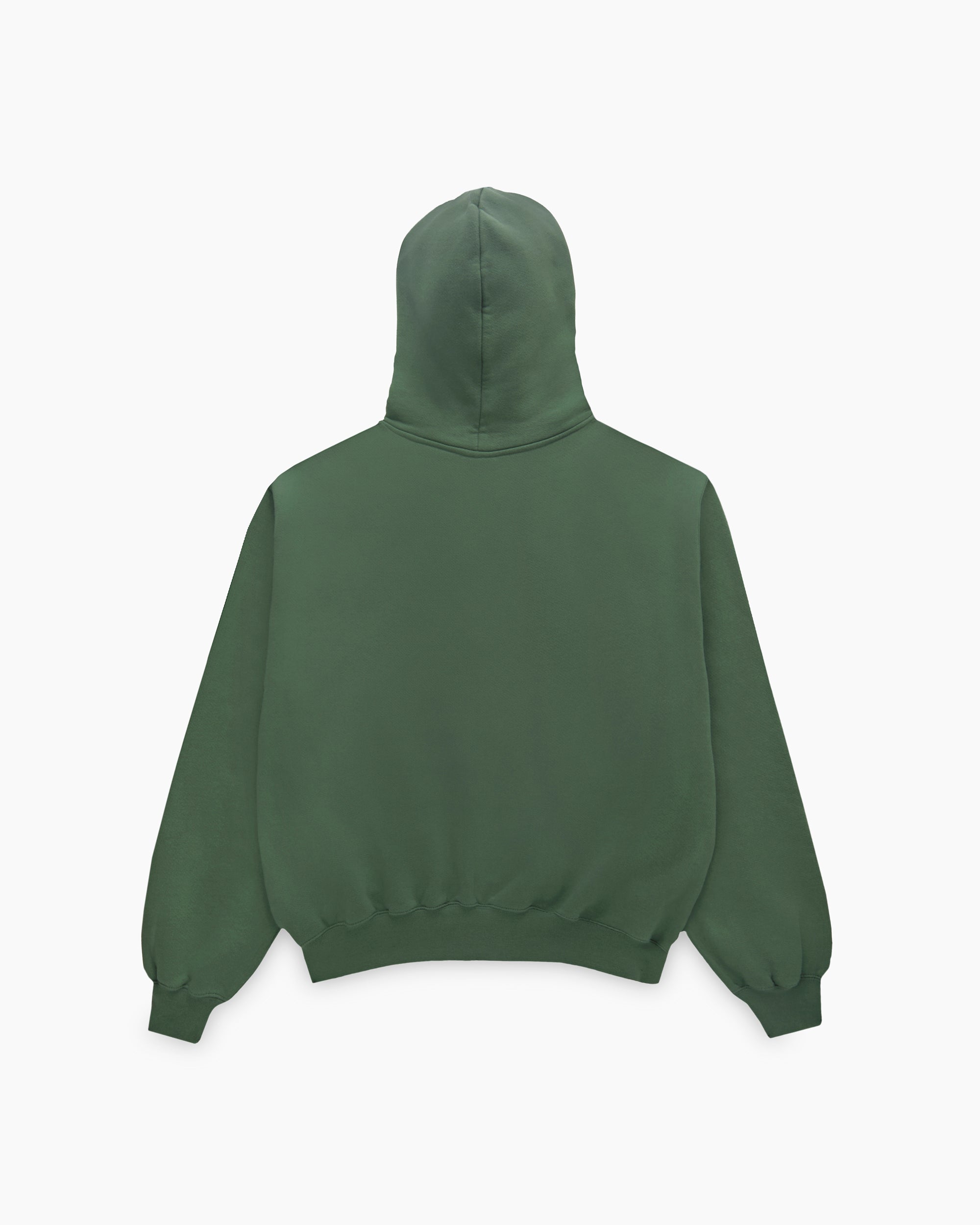 FADED STATE GREEN ZIP HOODIE