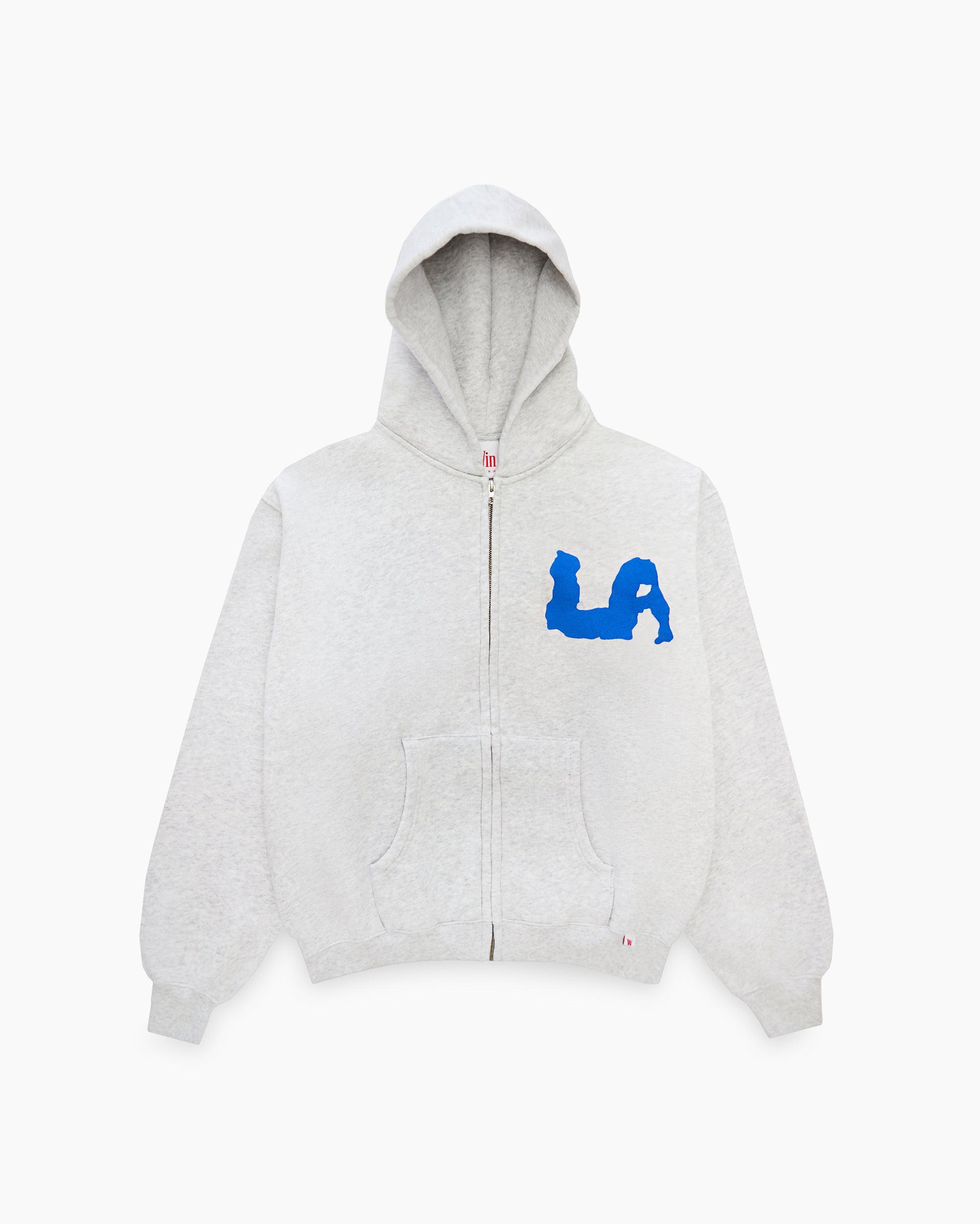 LA GREY ZIP HOODIE
