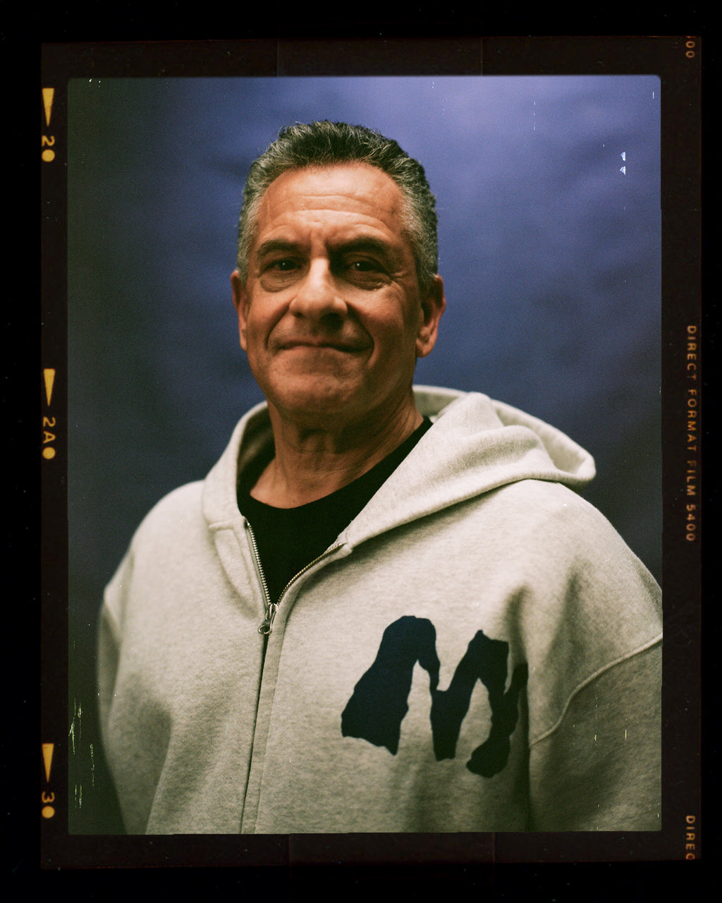 NY GREY ZIP HOODIE