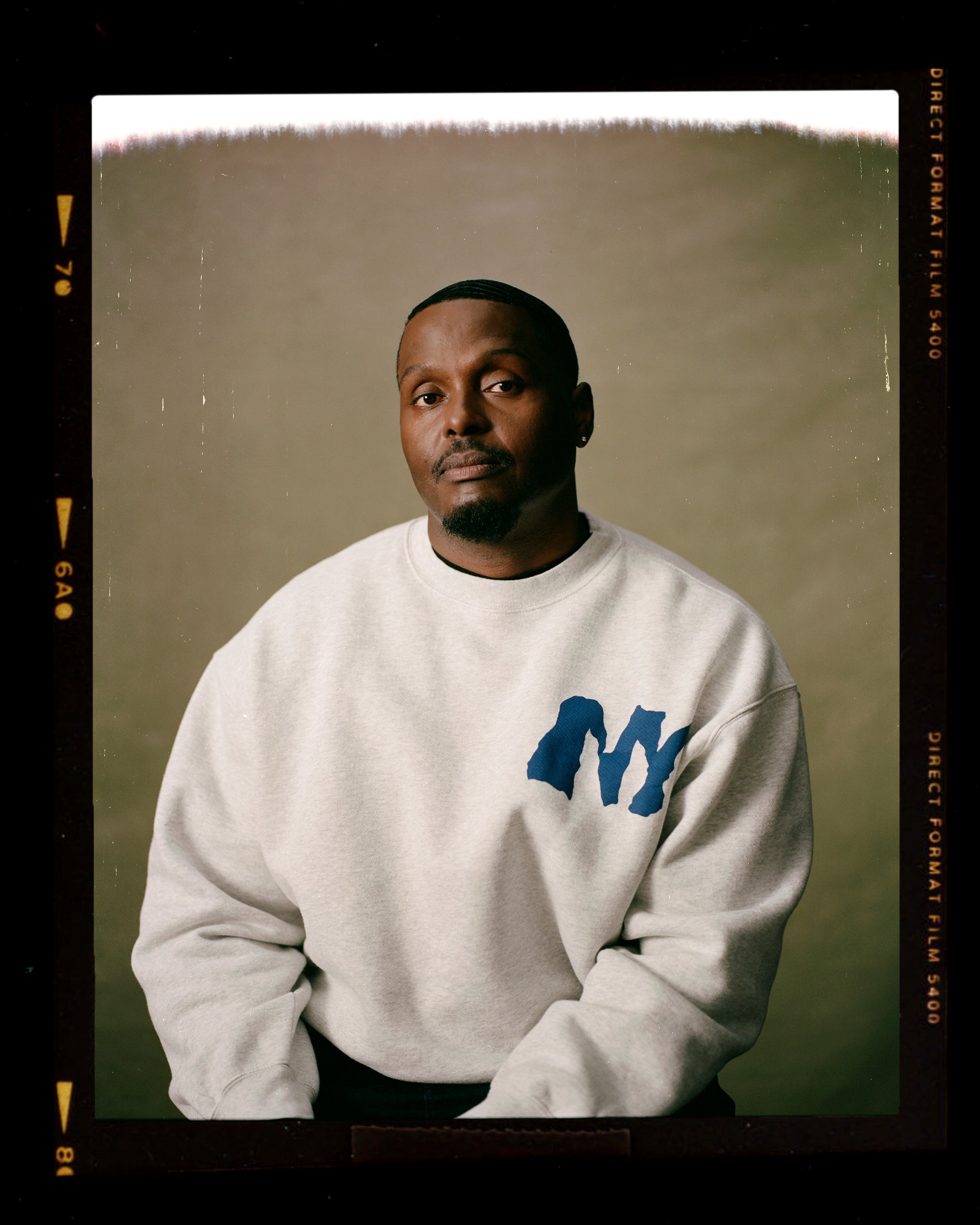 NY GREY CREWNECK